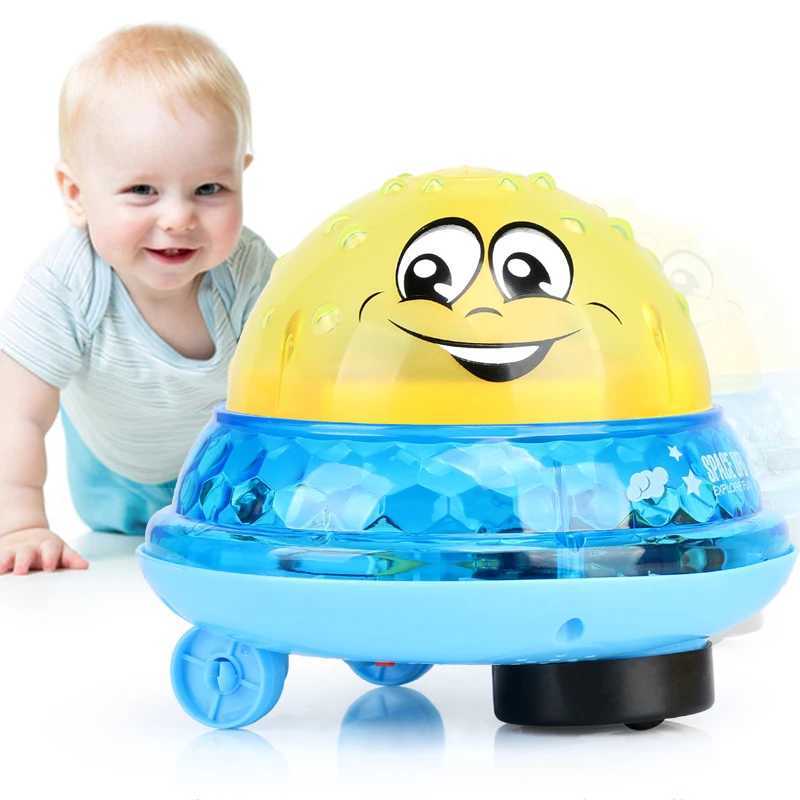 Bath Toys Spray Water Light Rotate with Shower Pool Kids Toys for Children Toddler Swimming Party Bathroom LED Light Toys Gift C250915