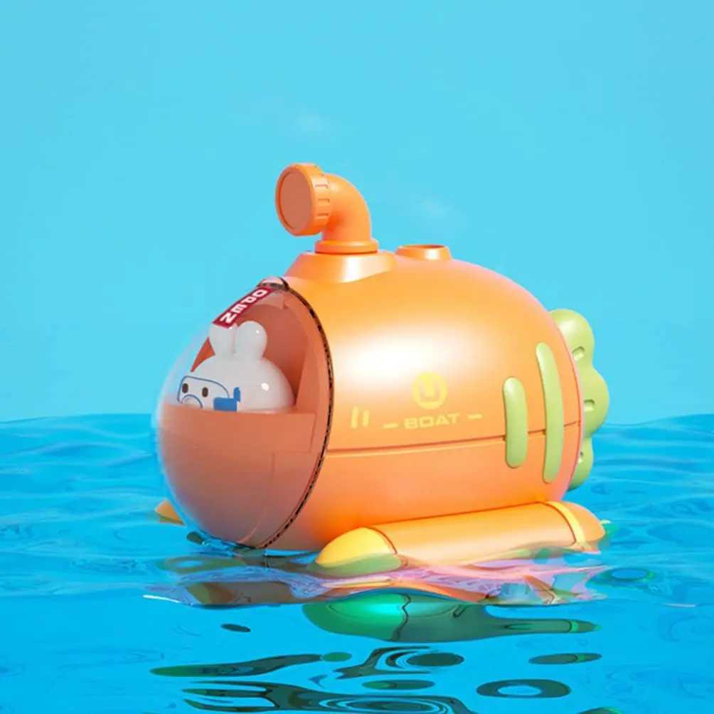 Baby Bath Toys for Kids Electric Submarine Shower Sucker Baby Toys Spray Water Toys Bathtub Toys Sprinkler Baby Shower C250915
