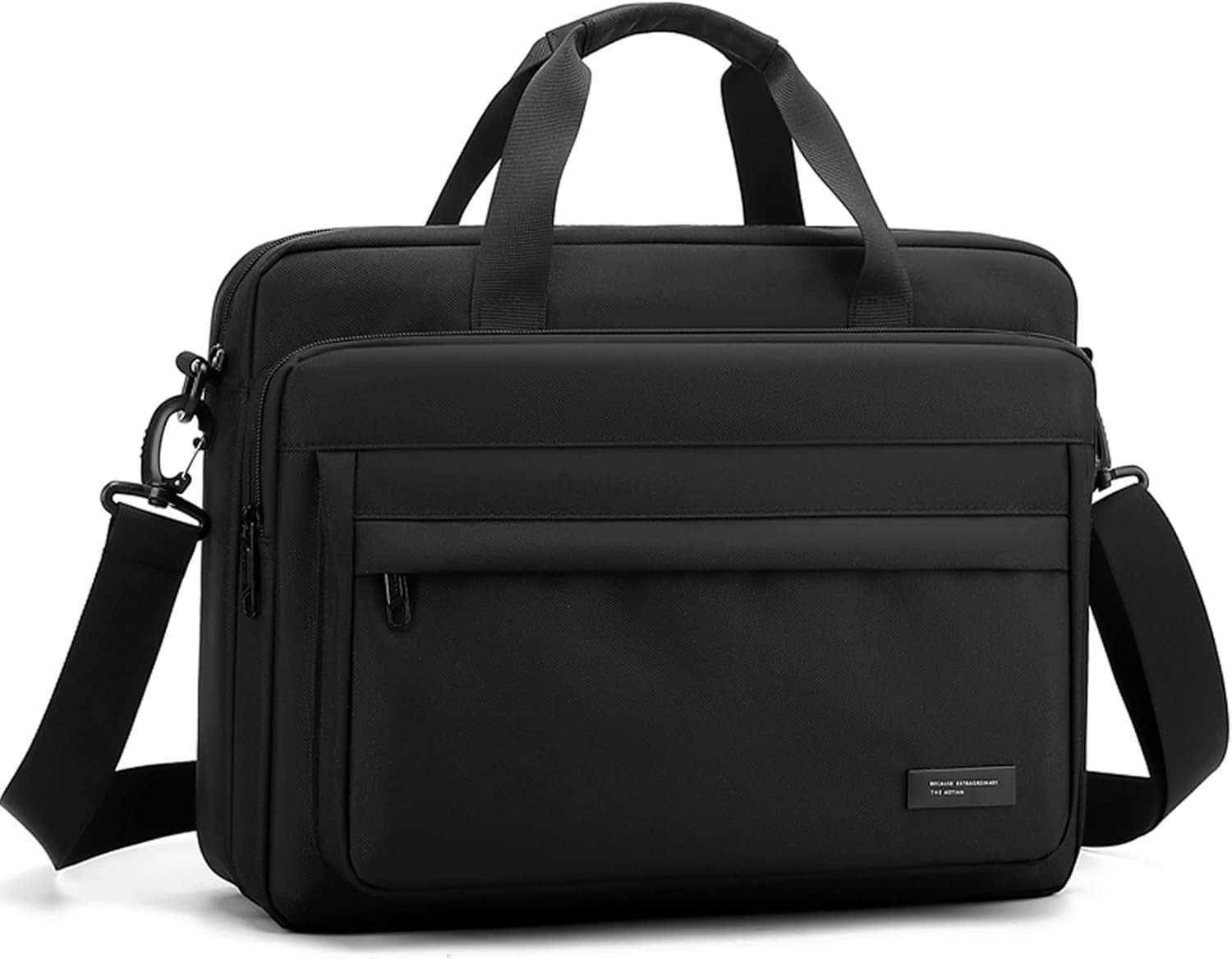 Laptop Bag 156 Inch Briefcase for Men Women Waterproof Nylon Lightweight Shoulder Computer Messenger Handbag for Business Office Work Travel College B