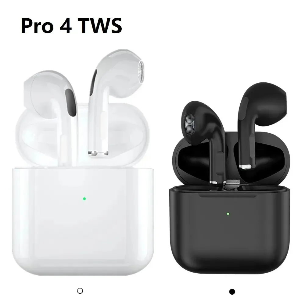 Pro TWS Wireless Earphones Bluetooth Headphone Earbud Compatible 5.0 Waterproof Headset with Mic