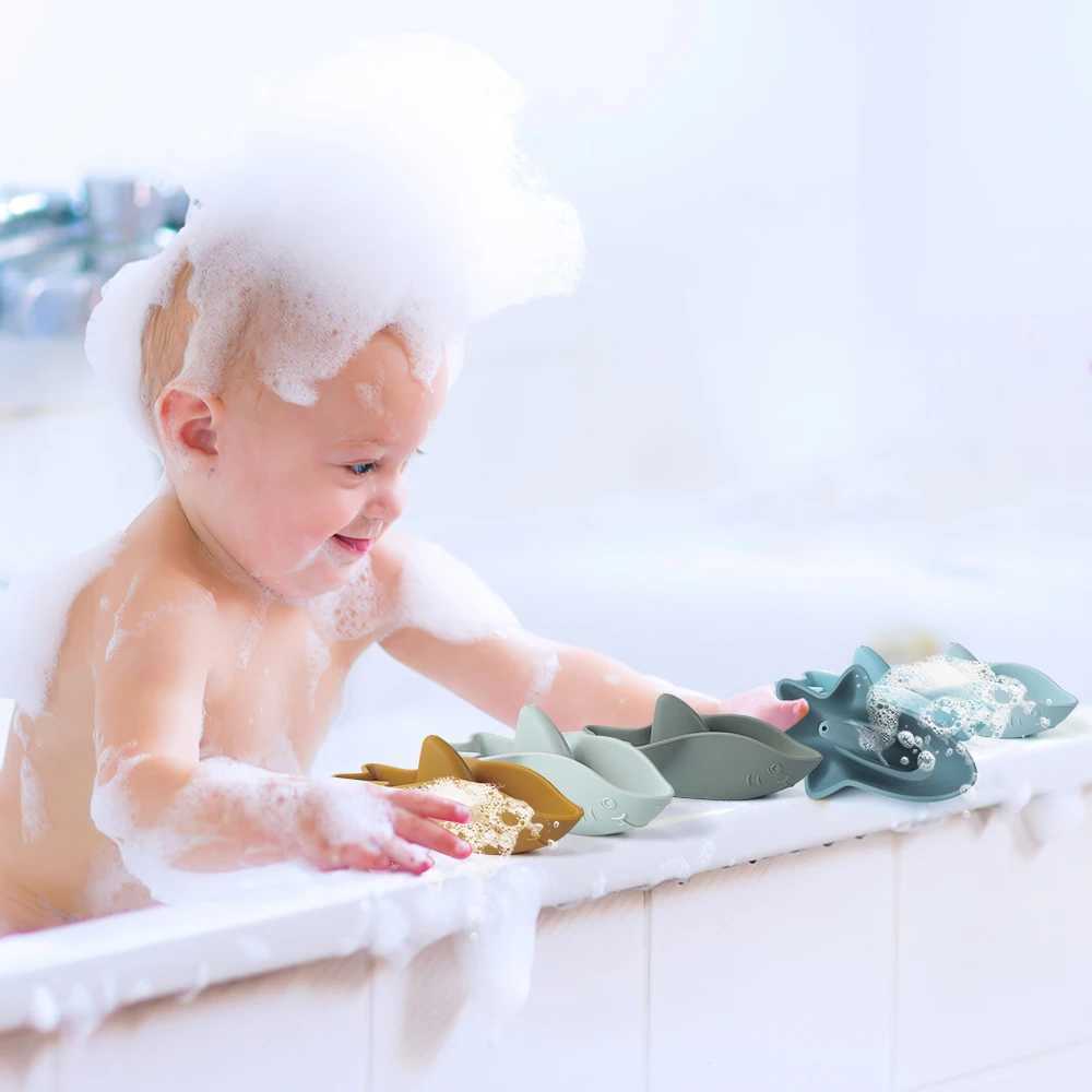 1Set Baby Bath Toys Animal Cute Cartoon Toddler Water Toys Swim Bathroom Baby Silicone Sprinkler Bathtub Animal Toy Infant Kids C250915