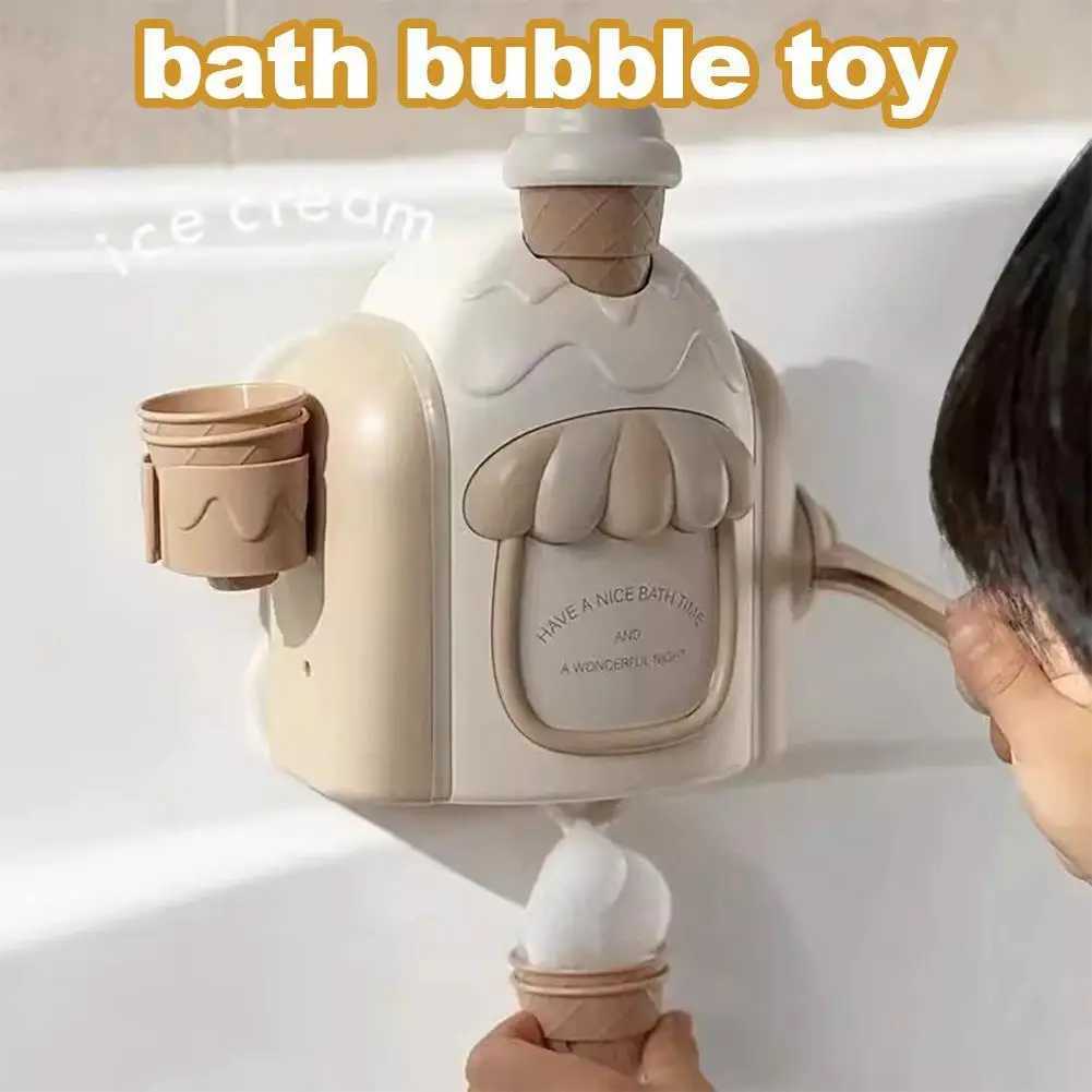 Bath Bubble Toy Funny DlY Ice Cream With Foam C250915