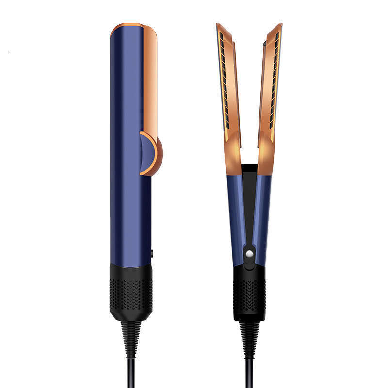 Professional 2-in-1 Hair Straightener And Dryer Heat-Up Flat Iron Compatible with Airstrait Hair Styling Tool
