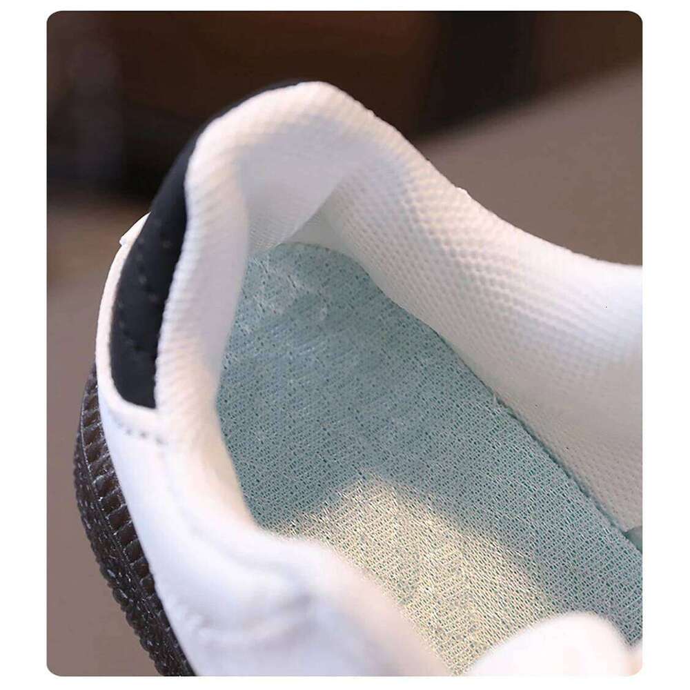 Fashion Sport For Children PU Leather Ergonomics Kids Soft-soled Children's Sneakers Boy's Girl's Tennis Shoes