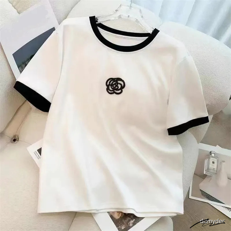 Designer Casual Sports Suit For Women Summer Thin Street Fashionable Trendy Youthful Wide-Leg Pants Fashion Two-Piece Set ddmyDec