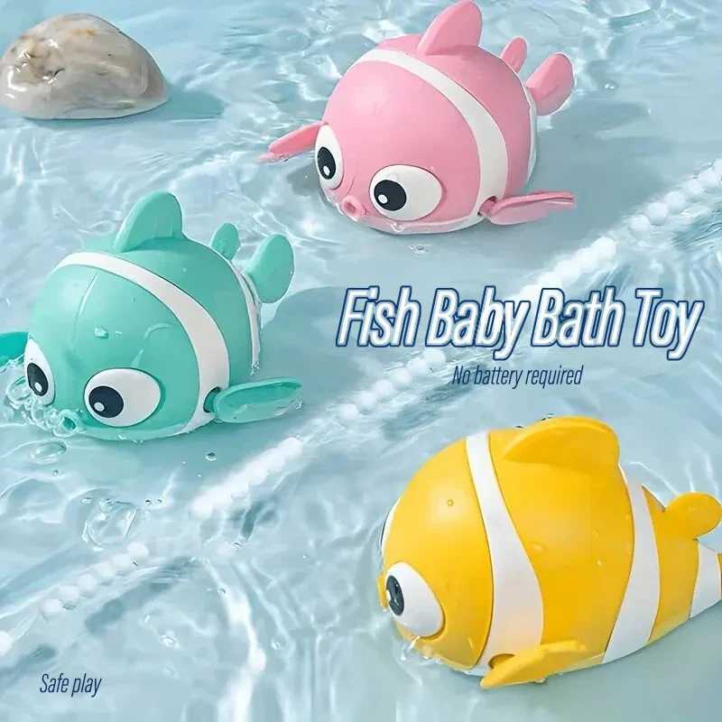 3pcs Baby Bath Toy Set Fun Clown Fish Water Play for Kids Toddlers Ideal for Indoor and Outdoor Bathing and Playtime Activitie C250915