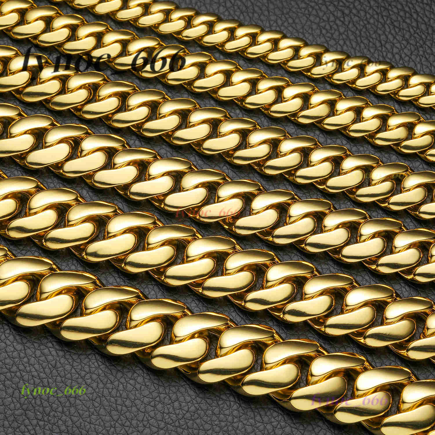 Wholesale 10mm22mm Solid Cuban Choker Hip Hop Miami Cuban Link Bracelet Necklace Mens 14k 18k Brass Moissanite Gold Plated