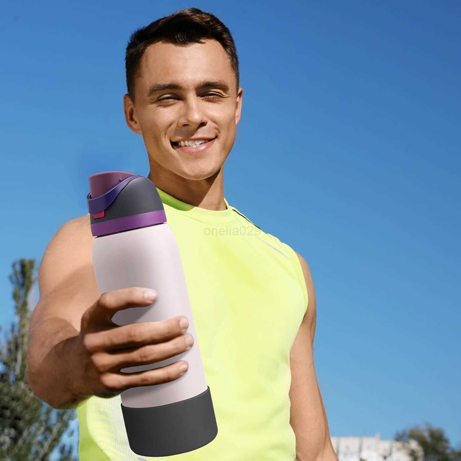Water Bottle Boot Compatible with Owala 24oz 32oz 40oz Protective AntiScratch AntiDent No Noise Sleeve Cover for FreeSipTwistFlip Water Bottles W25091
