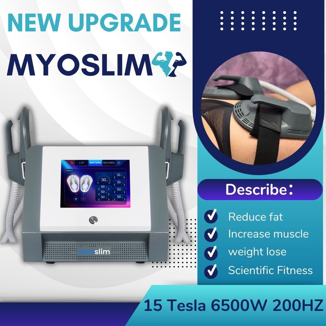 Myoslim Neo Portable Electromagnetic Body Slimming Muscle Stimulate Fat Removal Body Slimming Build Muscle EMS Machine