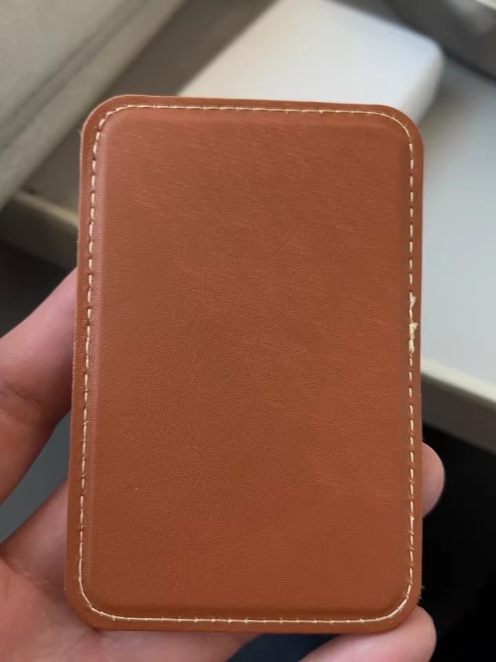 stampup Mage Safe, Leather Holder Magnetic Phone Case NFC Accessories, ID Card Storage Bag