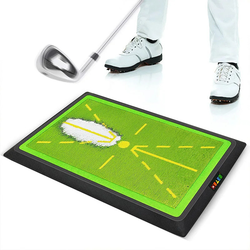 PGM High Quality Golf Training Pad for Swing Detection Batting Ball Trace Directional Mat Swing Path Pads Swing Practice Pads 250915