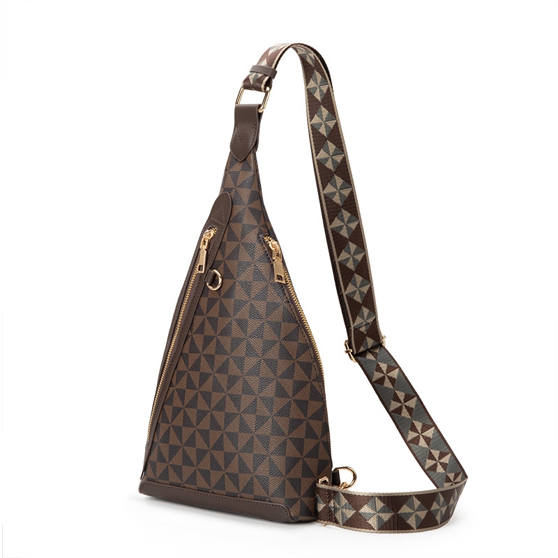 2025 Printed New Men's And Women's Casual Crossbody Summer Large Capacity Outdoor Travel Chest Bag