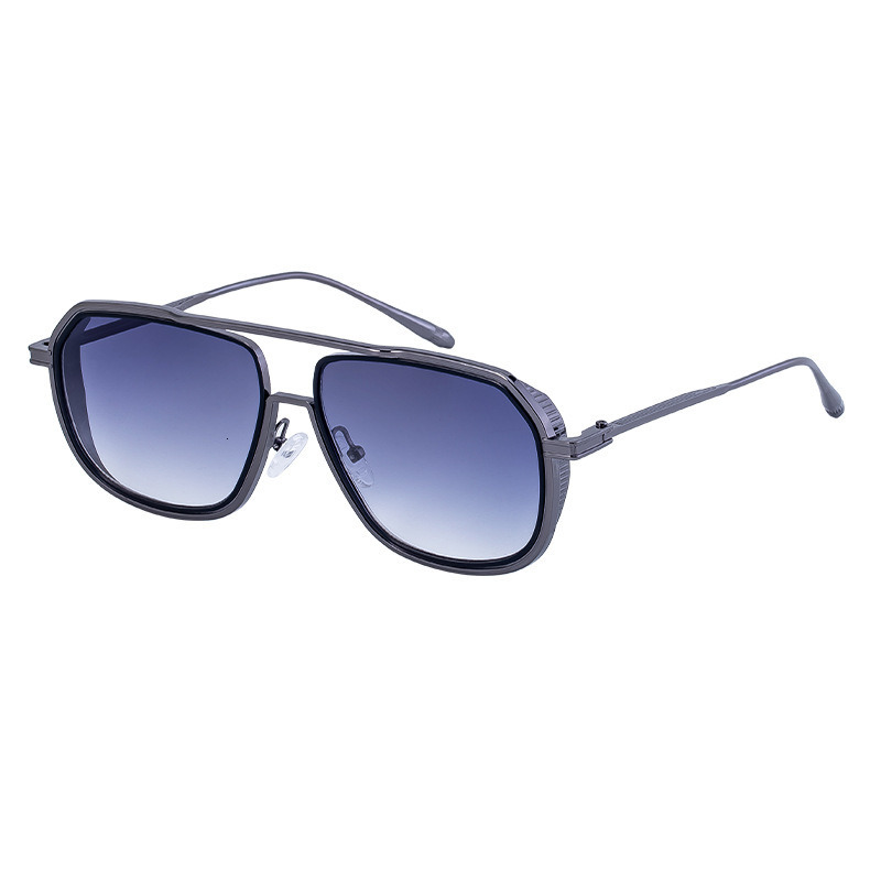 2025 New Fashion Large Frame Sunglasses for Men Steampunk Style Sunglasses Mens Trend