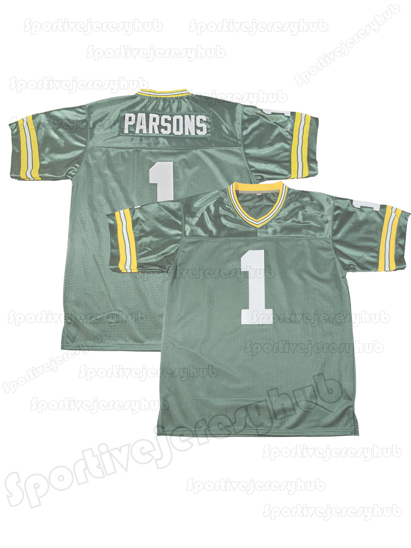 10 Love Personalized 2025 Green/Navy/White Football Jersey 8 Josh Jacobs 85 Tucker Kraft 29 Xavier McKinney 11 Jayden Reed Charles Woodson Custom Nom 
