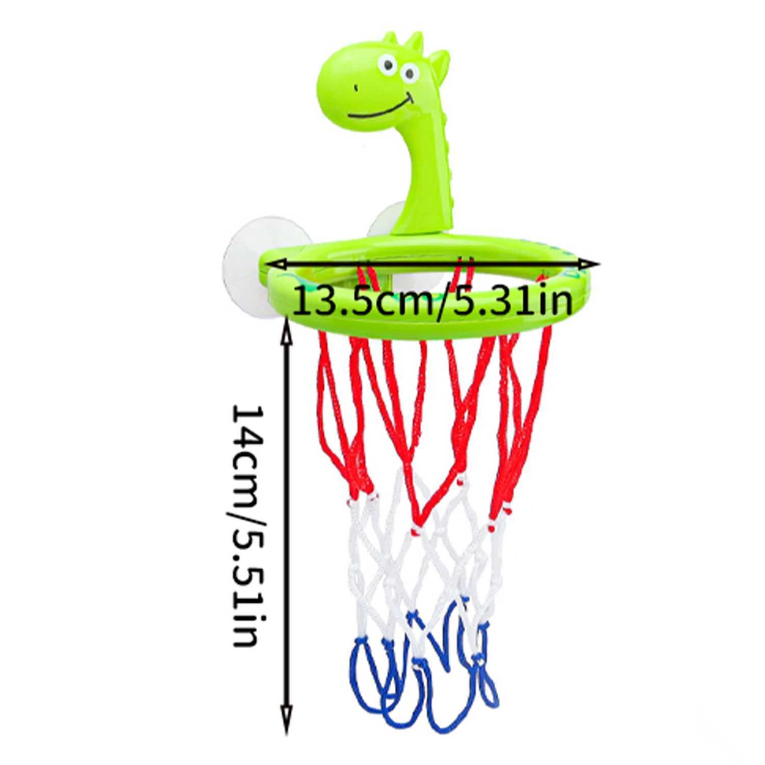 Baby Bath Toy Suction Cup Bathroom Bathtub Shooting Basketball Hoop with 3 Balls Children toys Play Water Game Toys for Boy Gift C250915