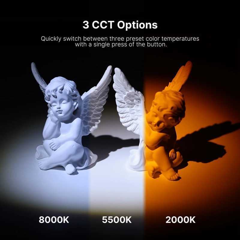 Ulanzi LM07 Videography Flashlight Zoomable Photography Fill Light Ambience Light with 14 Thread for Camera Stand Cage C250915