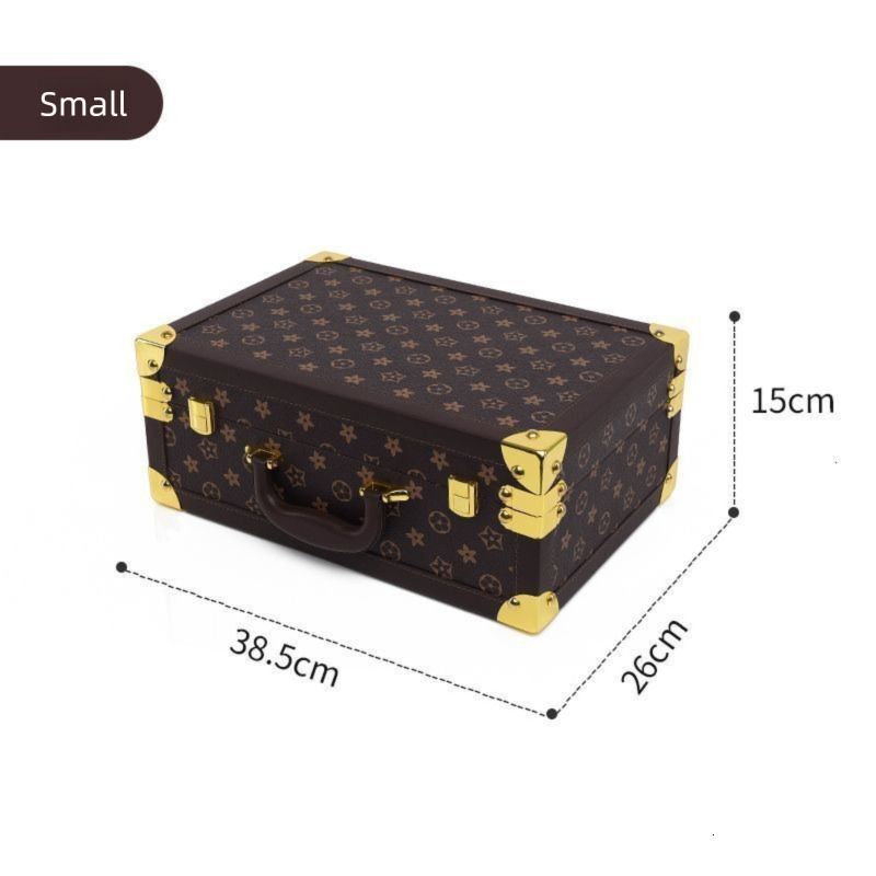 European-style Lockable Wooden Storage Box for Cloakroom, Study Room, Clothing, Toys ddmythur
