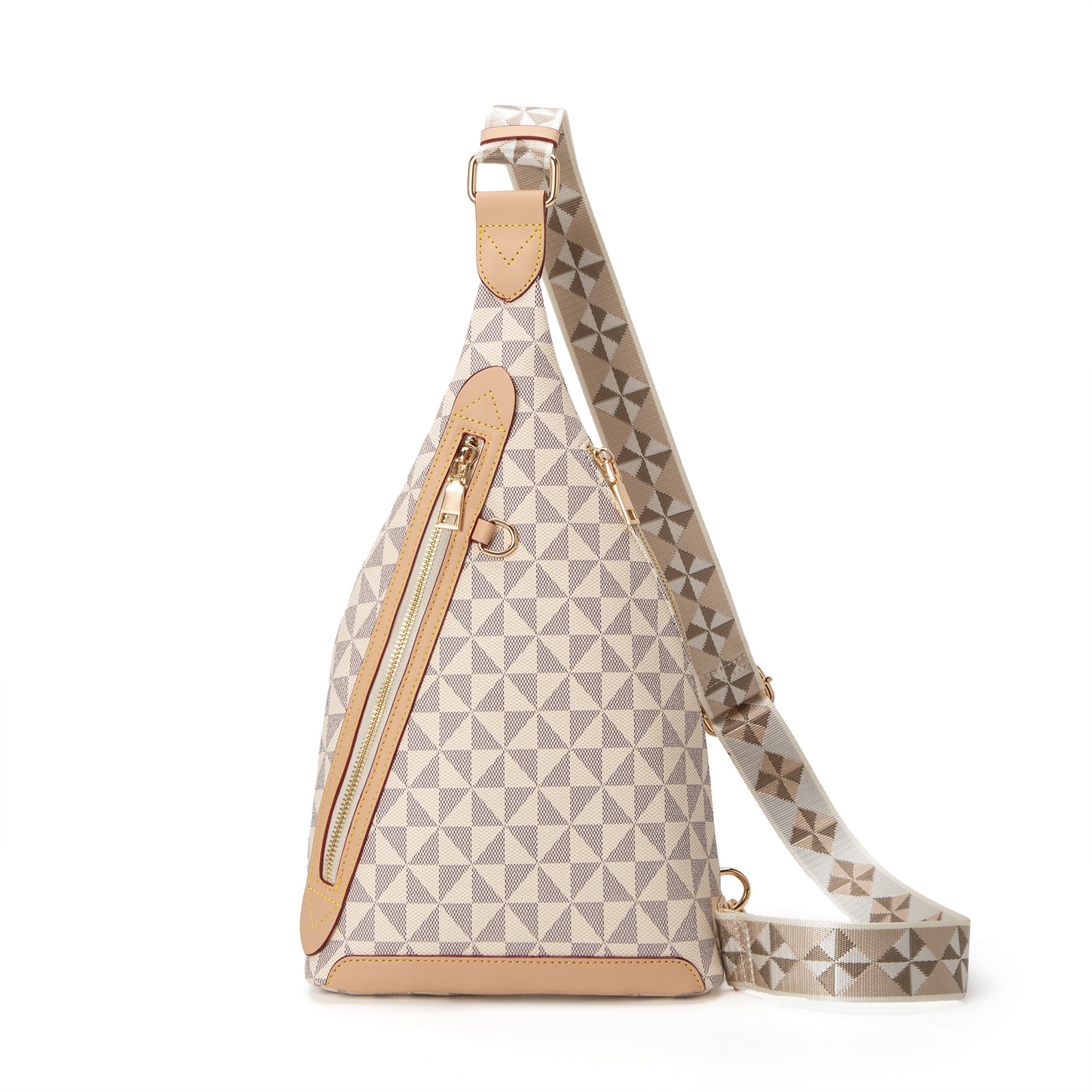 2025 Printed New Men's And Women's Casual Crossbody Summer Large Capacity Outdoor Travel Chest Bag