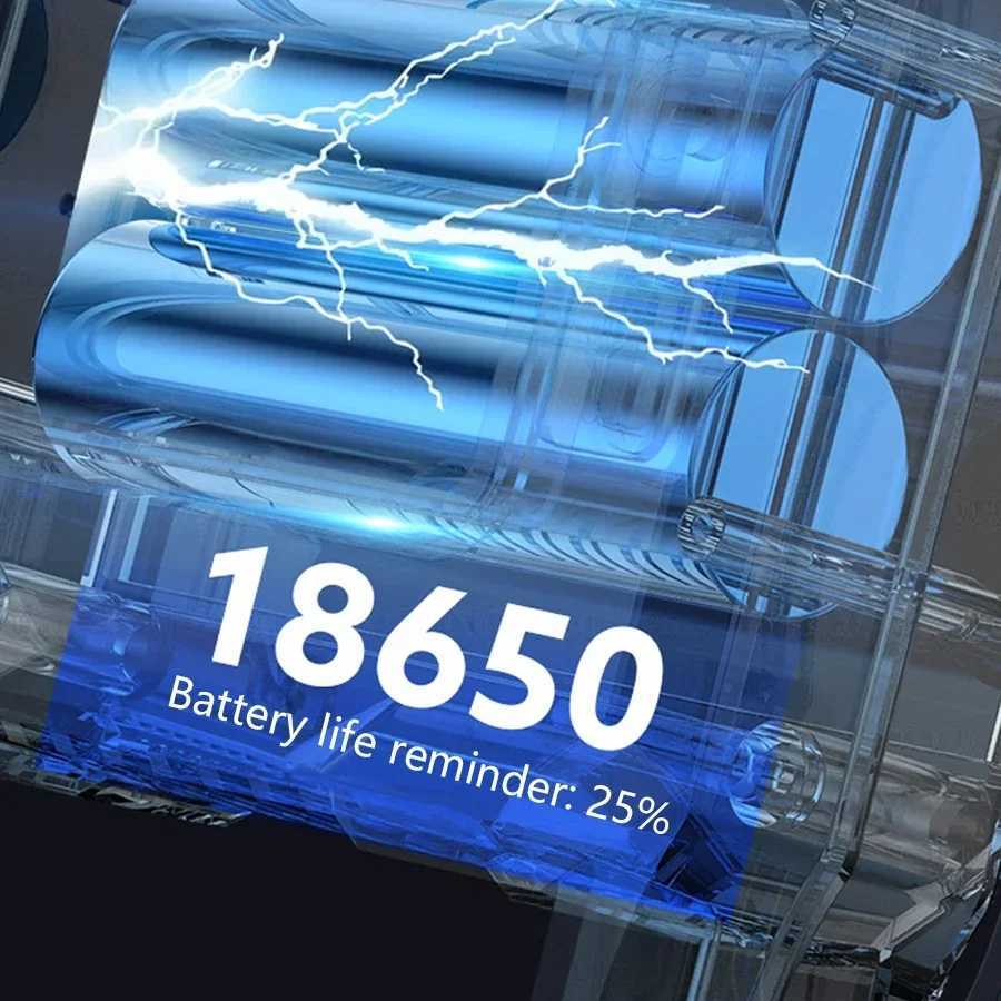 DualSource Solar Light LED Handheld Flashlights TYPEC Rechargeable Portable with 4Modes COB Emergency Red and Blue Searchlight C250915