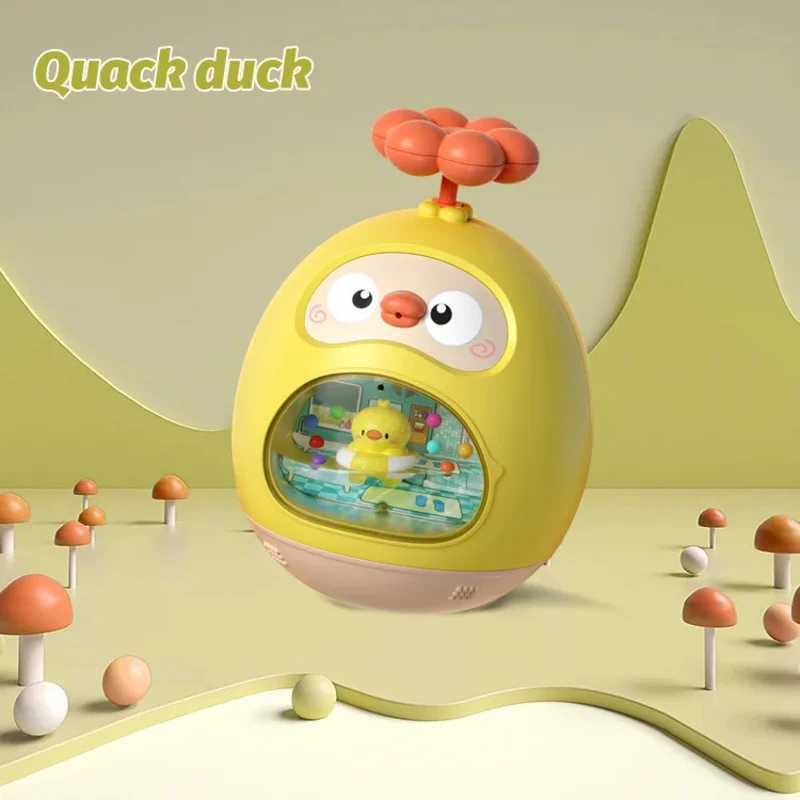 Summer Bath Toys Cartoon Cute Duck Baby Bath Toy Press Water Gun Cultivate Color Skill Shower Toys For Baby Bathing Playing C250915