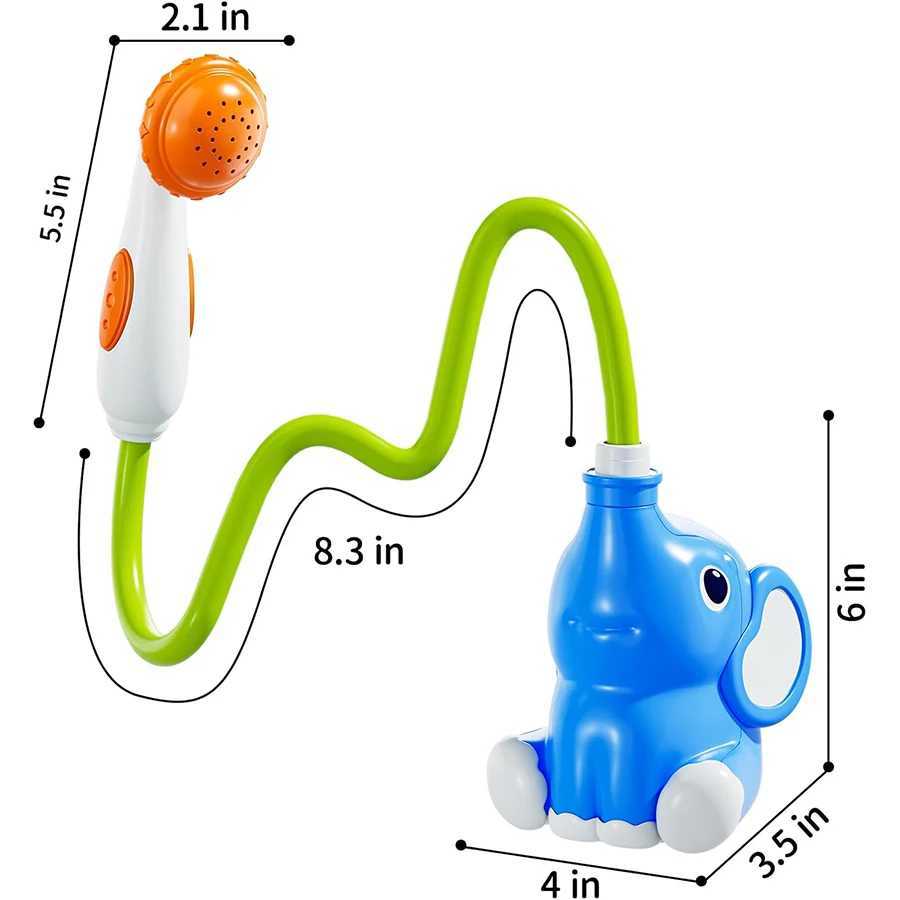 Elephant Baby Bath Shower Head Toys for Kids Bath Toys for Infants Kids Swimming Pool Toys Bathtub Toys Toddlers Newborn Infants C250915