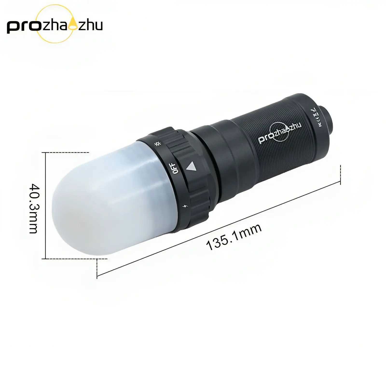 Diving Strobe 3000 Lumen IP68 200M Alumium Alloy Rechargeable Scuba Signal Light C250915