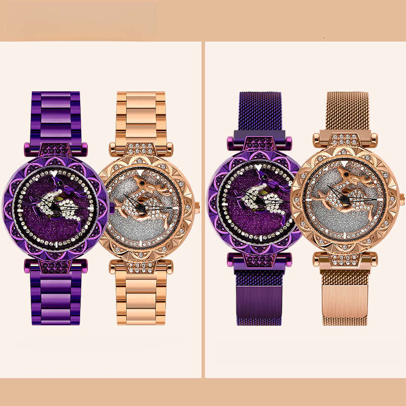 DHwatches 2025 New Model "All the Way with You" Fashion Women's Watch Trendy Simple Internet Celebrity Style Student Wristwatch