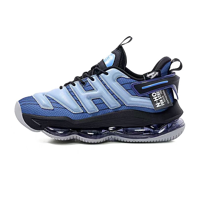 NHOT Men's Height Increasing Sports Shoes Spring Summer Breathable Mesh Autumn High top Warm Cushioned Running Shoes Versatile For Daily Sports