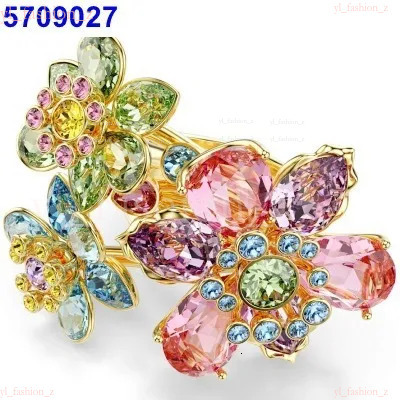 Swarovksi Necklace Jewelry Designer Jewerly Necklace For Woman Austrian Crystal Gema Product Necklace Idyllia Flower Bracelet Earrings Ring Swan Necklace b30 82