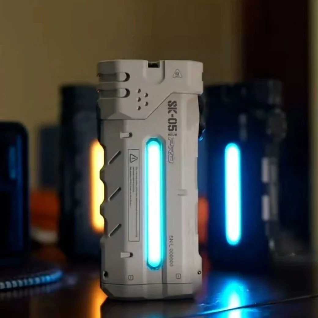 Micro arc Outdoor Multi functional Flashlight 4360LM with Long Range Strong Light Charging Portable Torch for Hiking C250915