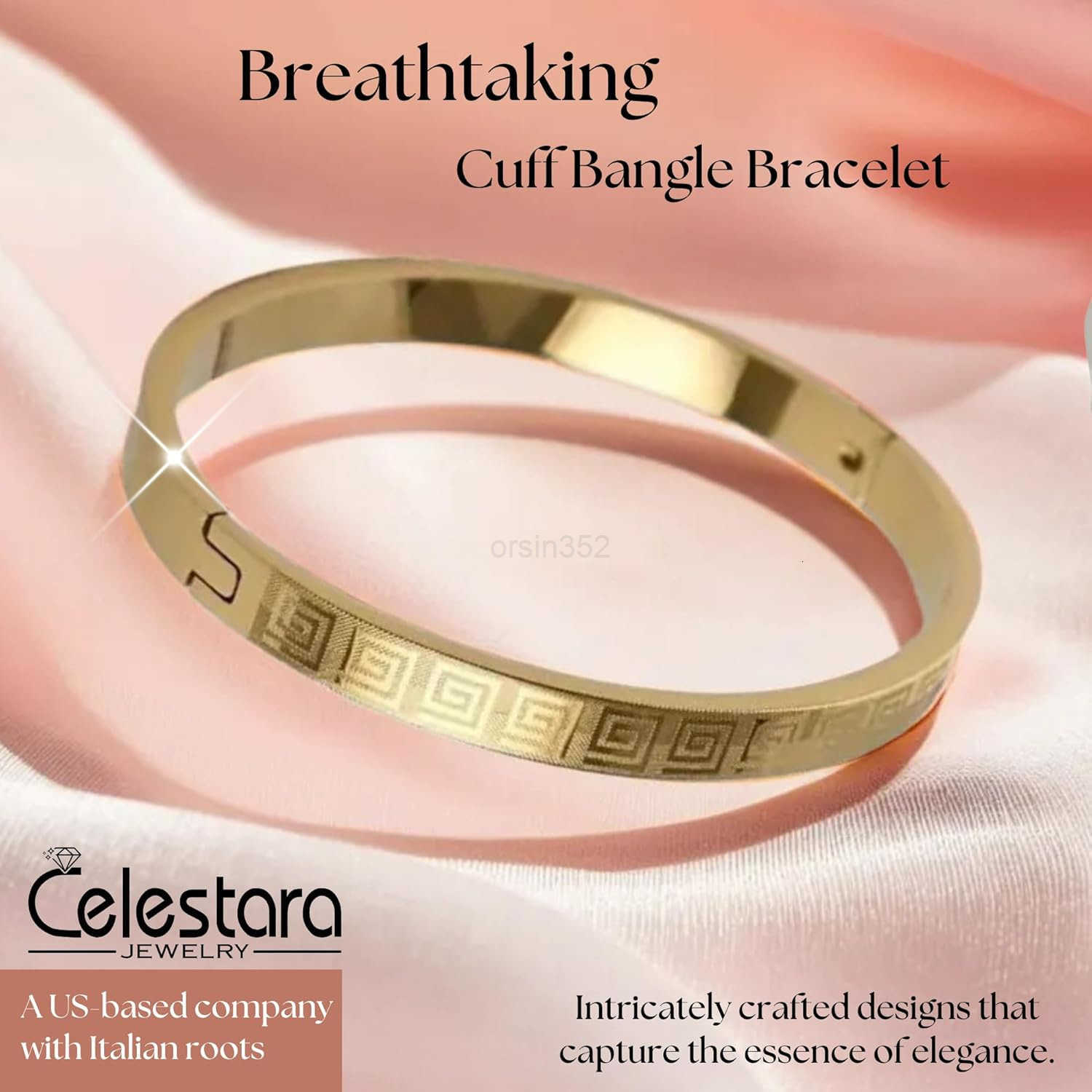 Style Classic Greek Key Design Bangle Bracelet SilverPlated Cuff Bracelet for Men Women FoldOver Clasp with Exquisite Pouch BoxW250915