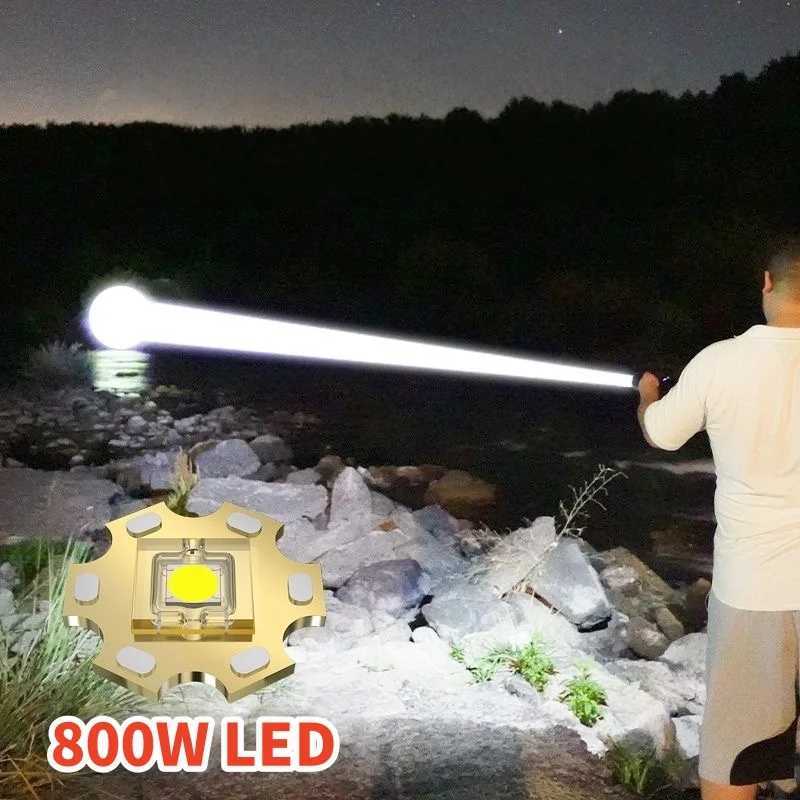 2025 NEW Ultra Bright Flashlights 900000000LM Powerful Rechargeable Tactical Torch 5000M Portable Lamp Outdoor Camping Lantern C250915