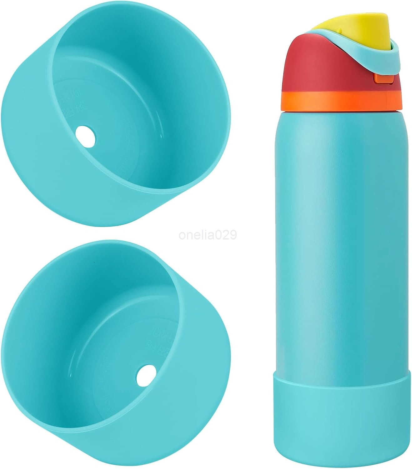 Water Bottle Boot Compatible with Owala 24oz 32oz 40oz Protective AntiScratch AntiDent No Noise Sleeve Cover for FreeSipTwistFlip Water Bottles W25091