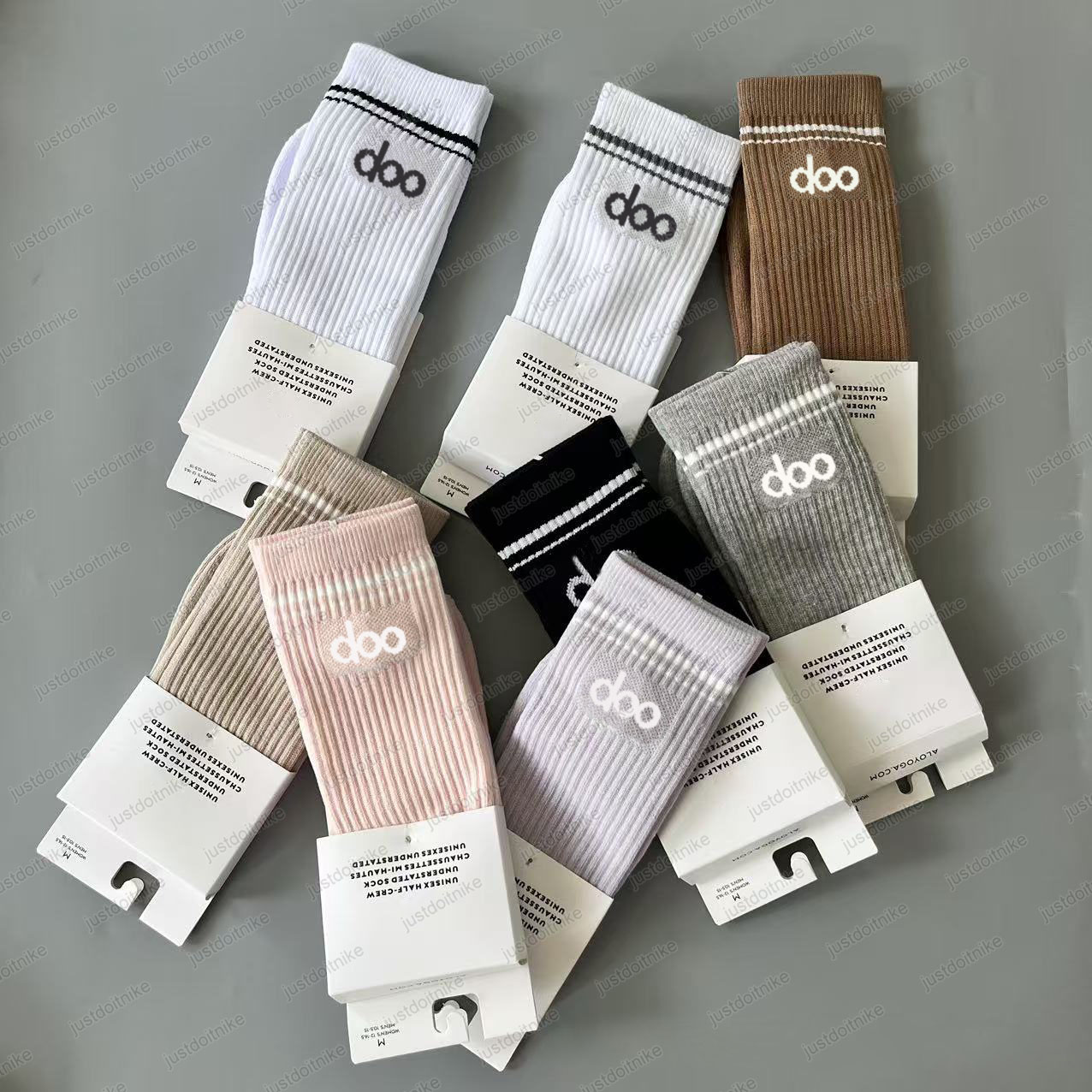 Throwback 3PCS Sock Women Sport Sock Mens Sock Cotton Medium Tube Sock Four Seasons Comfy Classic Stretchy Socks