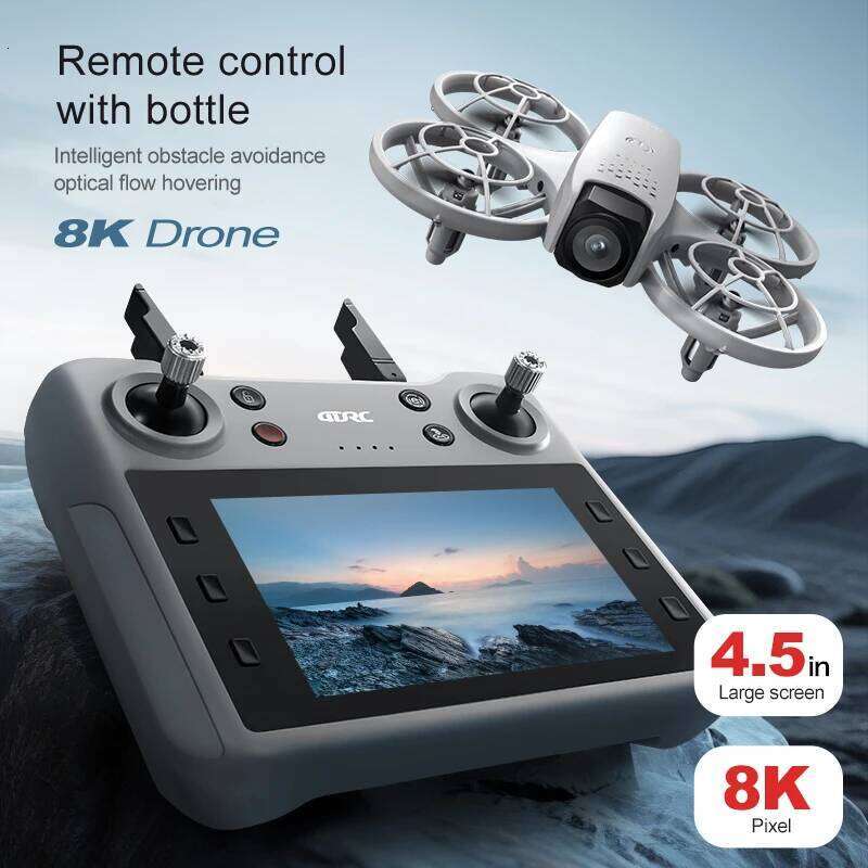 NEW Drones V53 GPS 8K Professional HD 180° Dual Cameras 5G WIFI Brushless Motors Obstacle Avoidance FPV Foldable Quadcopter Toys