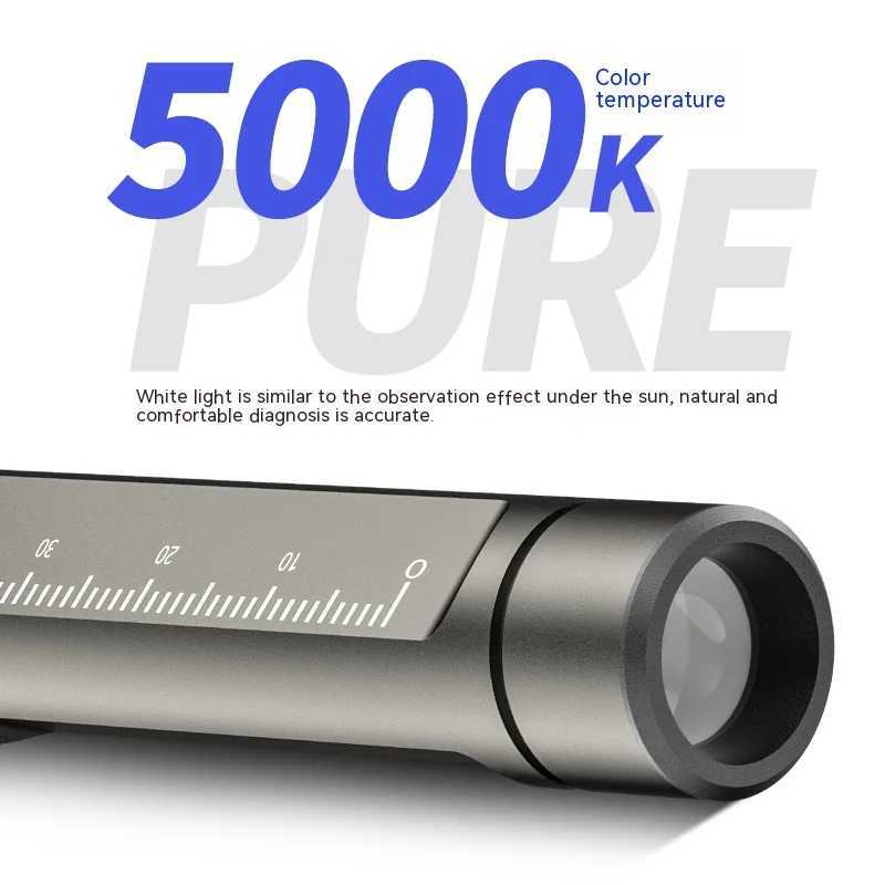 Portable UV LED Examination Pen Light First Aid Work Inspection Flashlight Emergency Doctor Nurse Medical Handy Penlights C250915