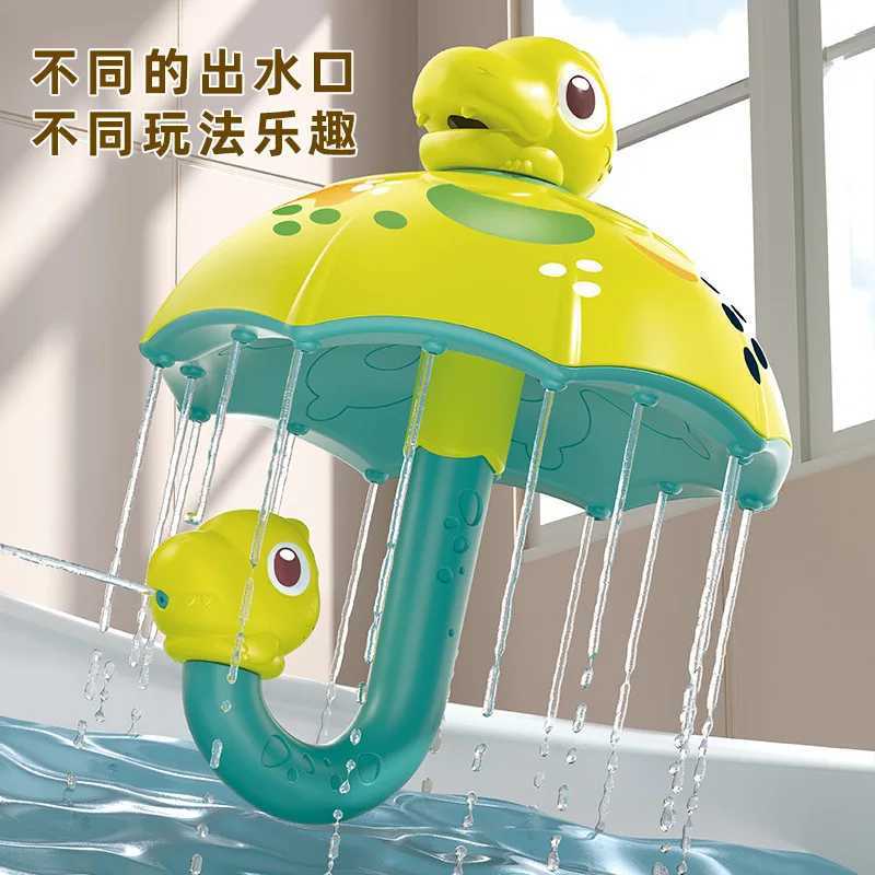 Dinosaur Umbrella Shower Baby Childrens Bathing Water Spray Toy Parent Child Interaction Baby Bathroom Water Play Small Toy C250915