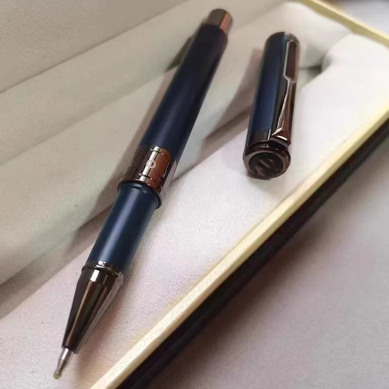 MB Large Class Star Traveler 163 Series Signature Pen Pearl Pen Steel Pen of Metal Office Gift Balance Pen No Box