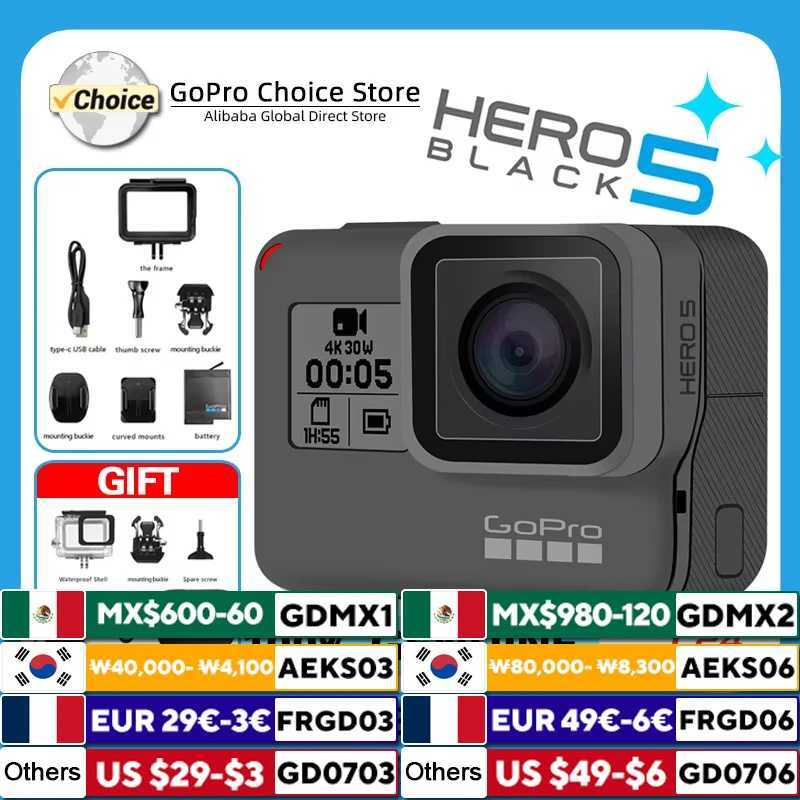 hero 5 black action camera 4k30 fram ultra hd dv wifi Anti shake Motorcycle riding skiing Aerial photography go pro cameraW250915