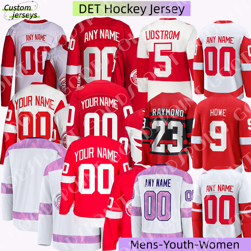 DET Hockey jersey #93 Alex DeBrincat Lucas Red Raymond WingsS Jersey Gordie Howe Steve Patrick Moritz Seider jerseys Yzerman Pavel Datsyuk 2025 mens youth Jersey