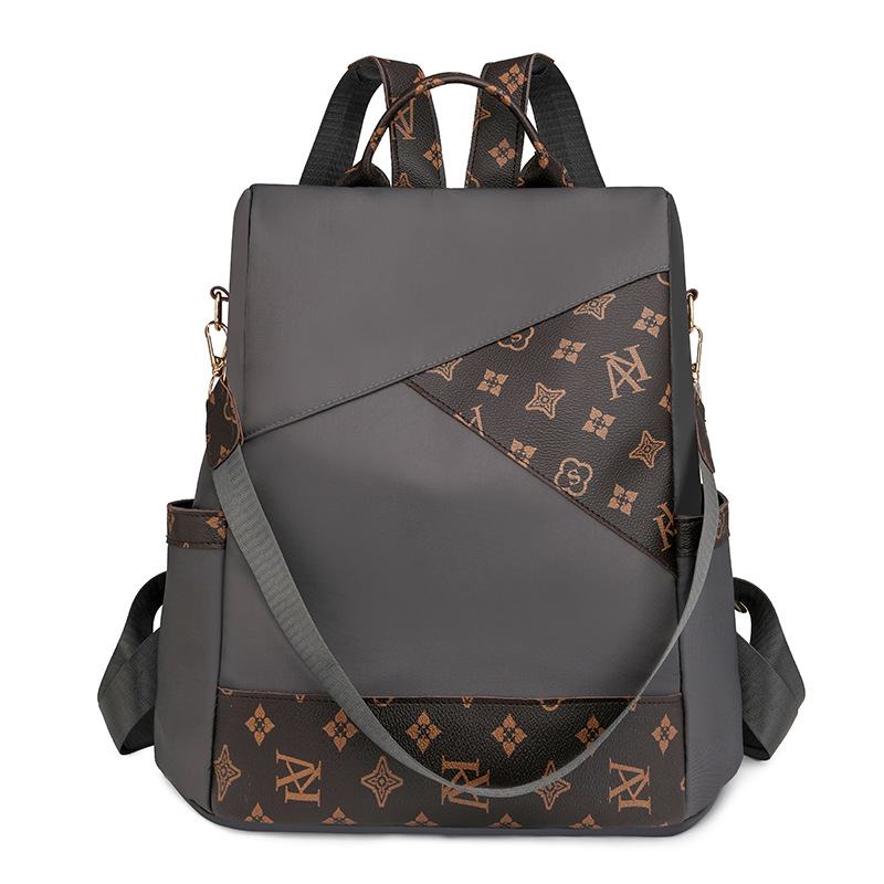 Casual Patchwork Versatile Backpack Trendy and Bestselling Printed Rucksack Spacious and Portable Travel and Commute New Design Free Shipping