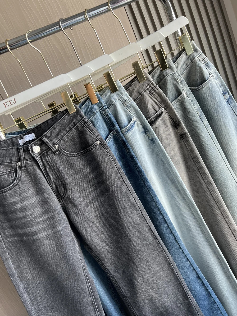 Z1975 straight height waist long jeans 2025 traf AutumnWinter Wash Product y2k Classic Jeans for women Z260313