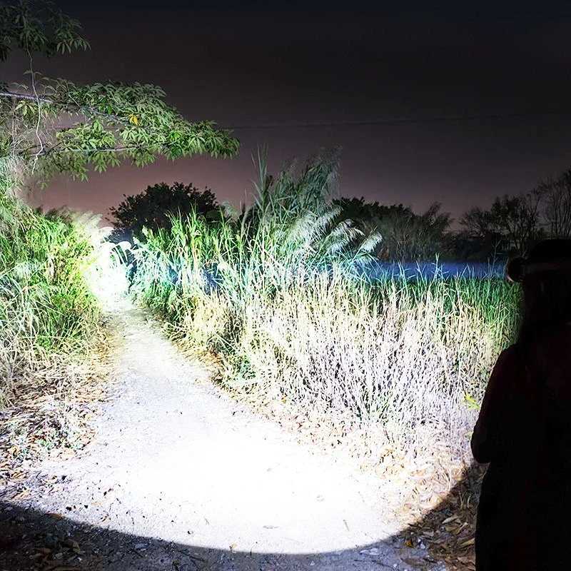 Powerful Flashlight 3000000LM Super Bright Tactical Flashlights With COB LED Lights Camping Lantern USB Rechargeable For Outdoor C250915