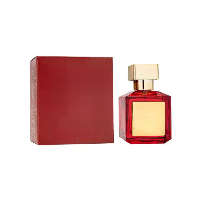 2025 High-End Cologne Men Baccaratt Rougue Perfum 70Ml Women Parfum Neutral Fragrance Long Lasting Good Smell Men Perfume Wholesale Quick Delivery
