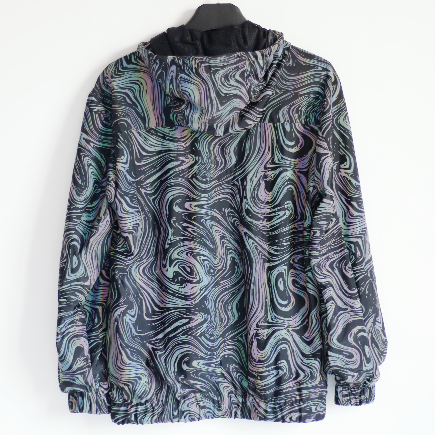 Men's Jackets Colorful Reflective Jacket - European & American Style Men's Clothing Seven-Color Starry Sky Knitted & Breathable tretchy Hood - view 8