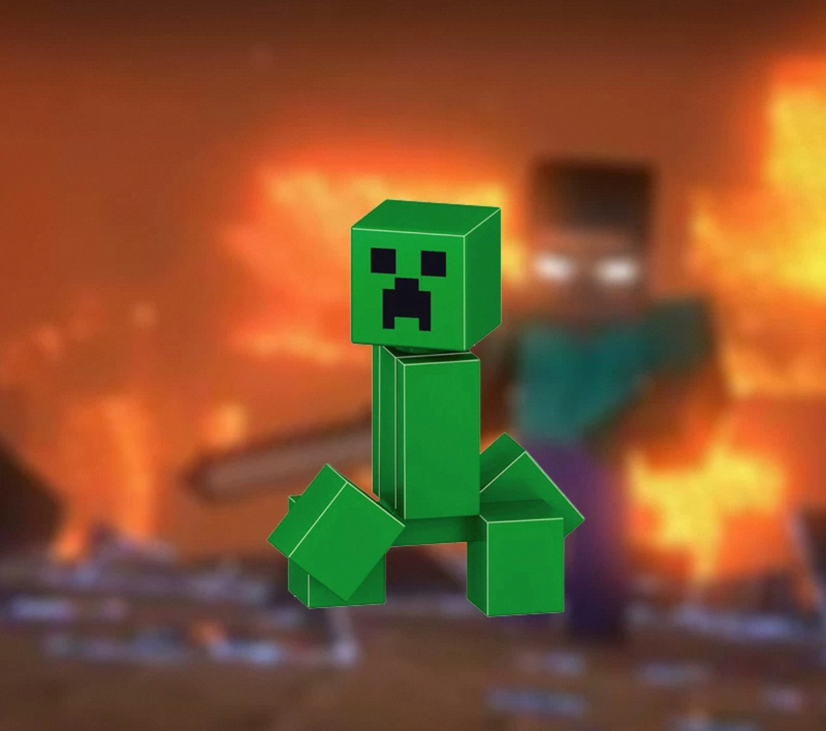 World Figurine: Bitter Gourd Building Block Assembly Toy