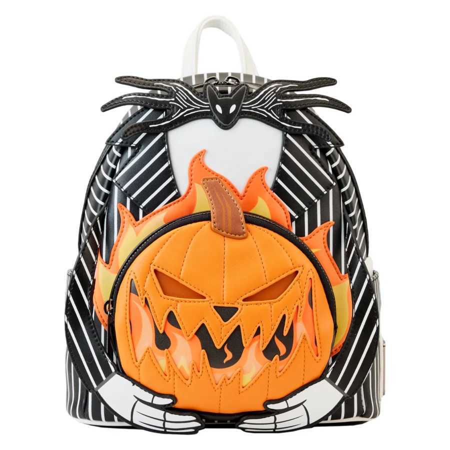 The Nightmare Before Christmas Jack Pumpkin Glow Backpack for Schoolbag Daypack Bookbags for Women Kids Teens W250915