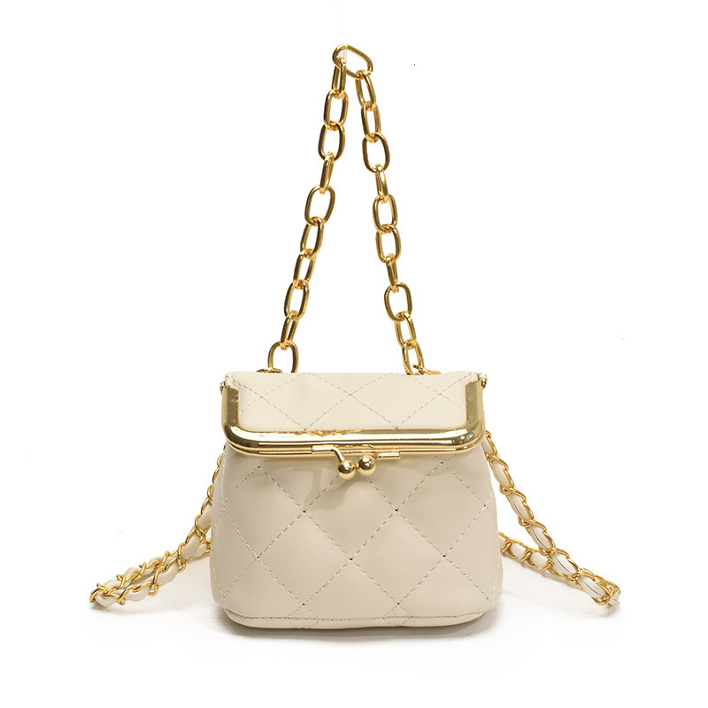 Luxury Brand Designer Bag Mini Small Bag 2025 New Fashion Niche Single Shoulder Bag Small Style Quilted Crossbody Chain Clip Small Square Bag