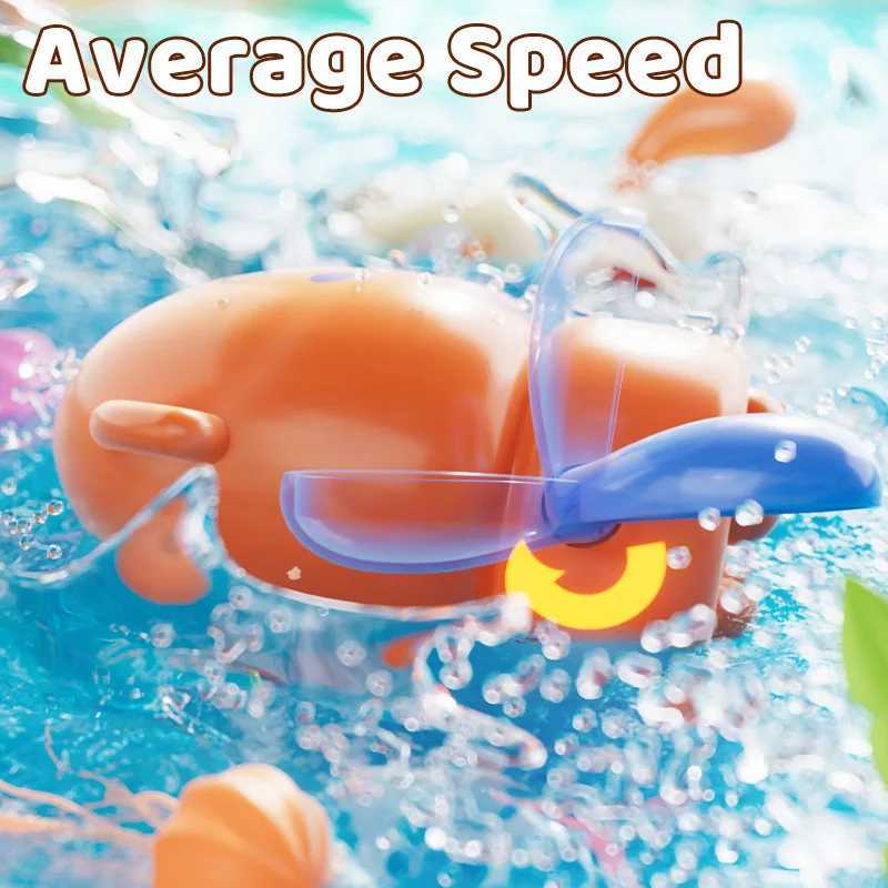 New childrens bath toys with winding chains childrens water play and bath toys octopus water toys C250915