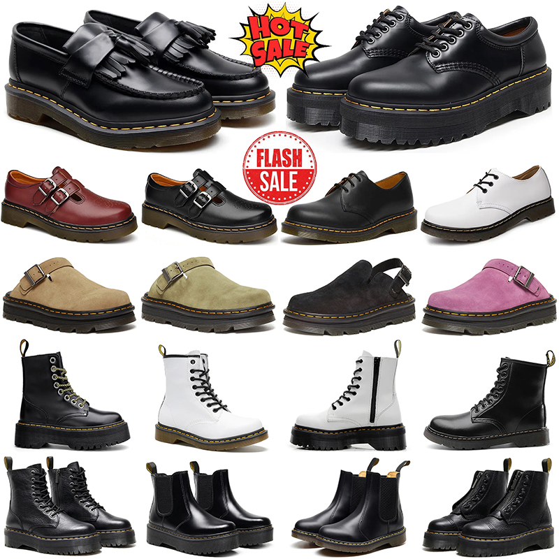 Designer boots for Men women leather martin shoes docs drs marten boots classic Winter Autumn booties platform Shoe ladies luxury martine boot